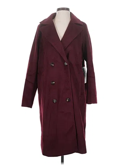 Lulus Coat In Burgundy