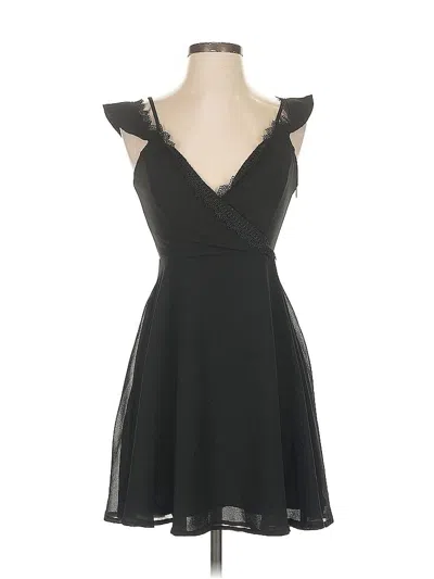 Pre-owned Lulus Cocktail Dress In Black