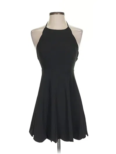 Pre-owned Lulus Cocktail Dress In Black