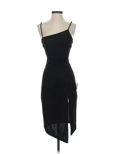 Pre-owned Lulus Cocktail Dress In Black