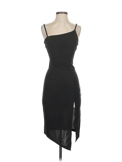 Pre-owned Lulus Cocktail Dress In Black