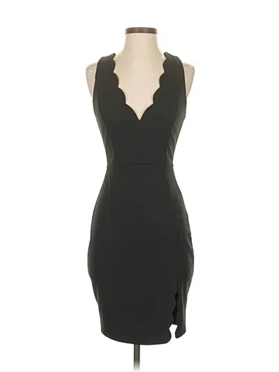 Pre-owned Lulus Cocktail Dress In Black