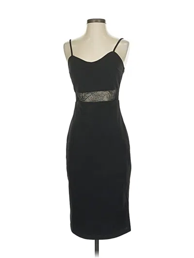 Pre-owned Lulus Cocktail Dress In Black