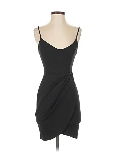 Pre-owned Lulus Cocktail Dress In Black