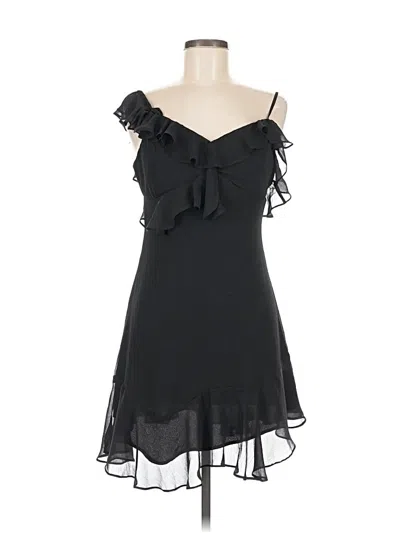 Pre-owned Lulus Cocktail Dress In Black