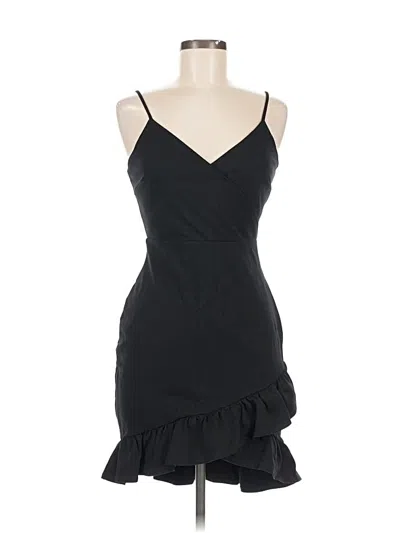 Pre-owned Lulus Cocktail Dress In Black