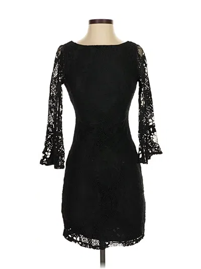 Pre-owned Lulus Cocktail Dress In Black