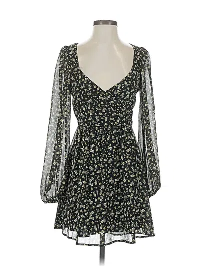 Pre-owned Lulus Cocktail Dress In Black