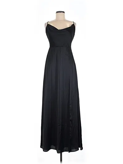 Pre-owned Lulus Cocktail Dress In Black