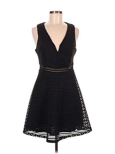 Pre-owned Lulus Cocktail Dress In Black