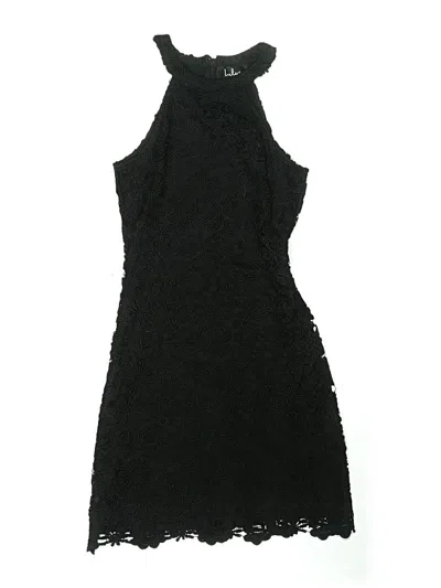 Pre-owned Lulus Cocktail Dress In Black