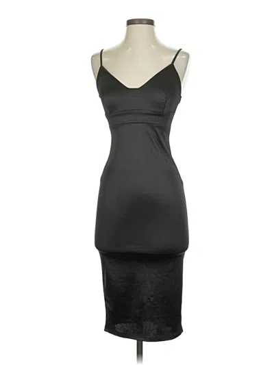 Pre-owned Lulus Cocktail Dress In Black