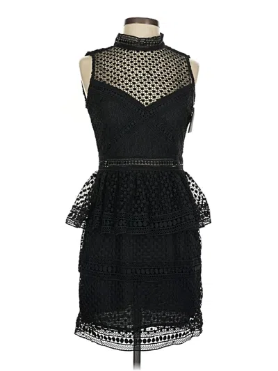 Pre-owned Lulus Cocktail Dress In Black
