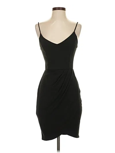 Pre-owned Lulus Cocktail Dress In Black
