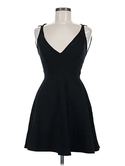 Pre-owned Lulus Cocktail Dress In Black