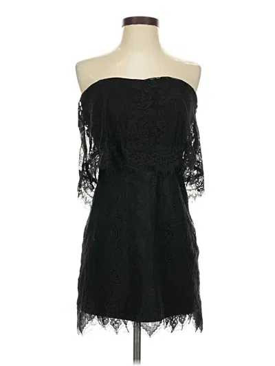 Pre-owned Lulus Cocktail Dress In Black