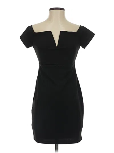 Pre-owned Lulus Cocktail Dress In Black