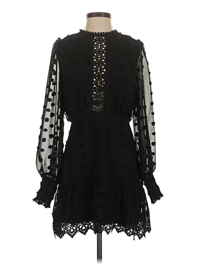 Pre-owned Lulus Cocktail Dress In Black