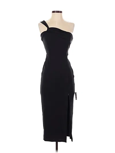 Pre-owned Lulus Cocktail Dress In Black
