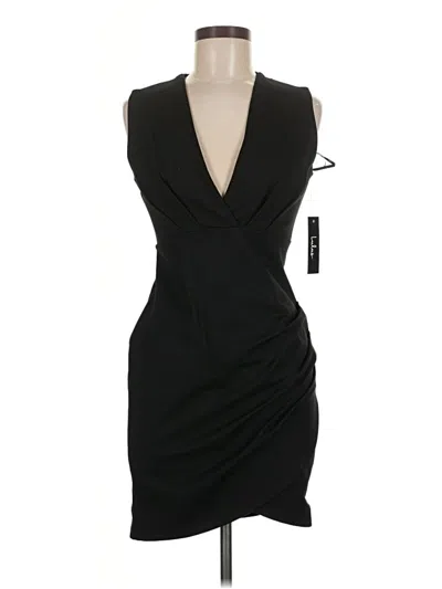 Pre-owned Lulus Cocktail Dress In Black