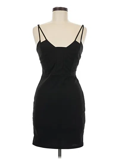 Pre-owned Lulus Cocktail Dress In Black