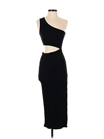 Pre-owned Lulus Cocktail Dress In Black