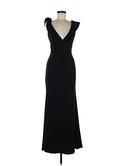 Pre-owned Lulus Cocktail Dress In Black
