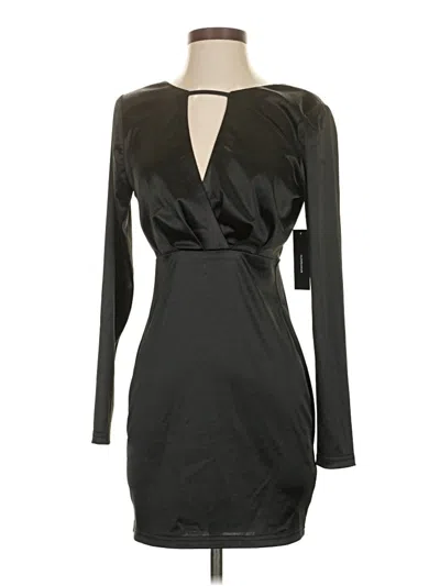 Pre-owned Lulus Cocktail Dress In Black