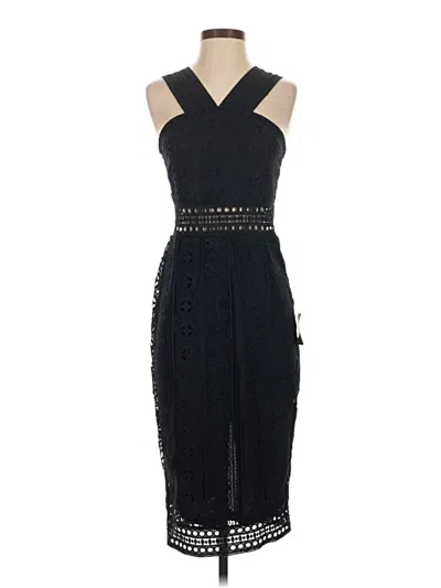 Pre-owned Lulus Cocktail Dress In Black