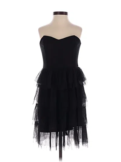 Pre-owned Lulus Cocktail Dress In Black