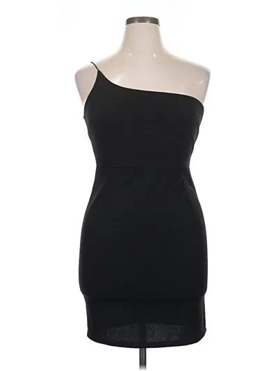 Pre-owned Lulus Cocktail Dress In Black