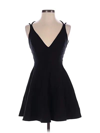 Pre-owned Lulus Cocktail Dress In Black