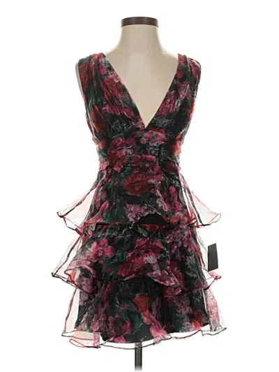 Pre-owned Lulus Cocktail Dress In Black