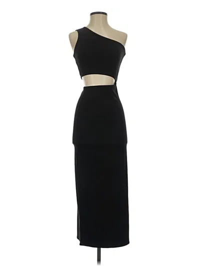 Pre-owned Lulus Cocktail Dress In Black