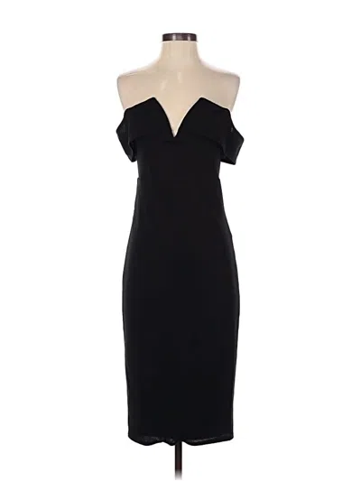 Pre-owned Lulus Cocktail Dress In Black