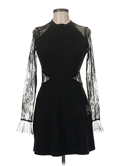 Pre-owned Lulus Cocktail Dress In Black