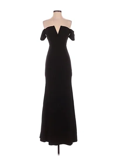 Pre-owned Lulus Cocktail Dress In Black
