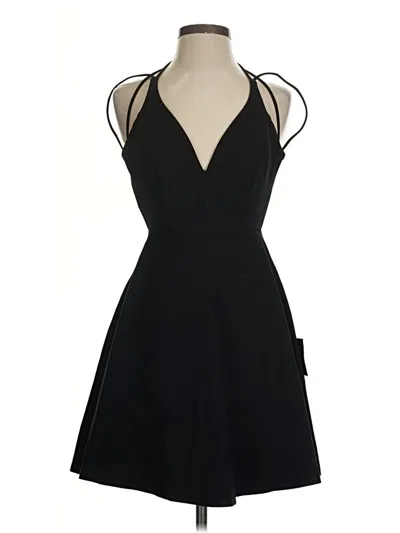 Pre-owned Lulus Cocktail Dress In Black