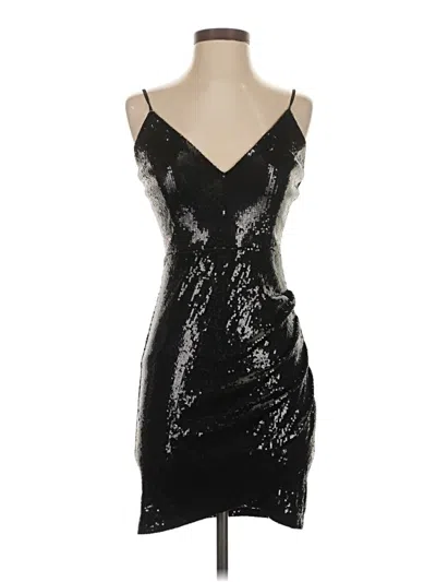 Pre-owned Lulus Cocktail Dress In Black
