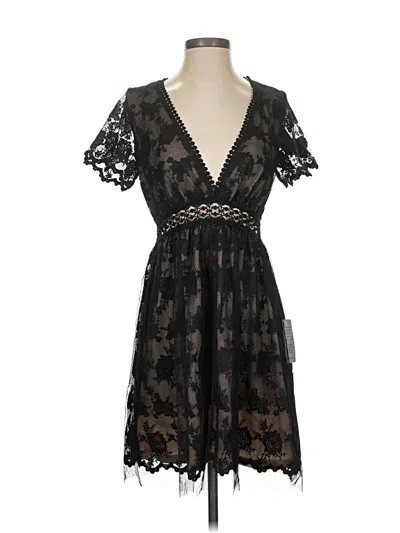 Pre-owned Lulus Cocktail Dress In Black