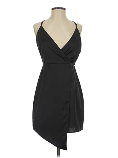 Pre-owned Lulus Cocktail Dress In Black