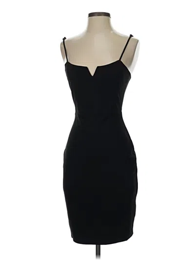 Pre-owned Lulus Cocktail Dress In Black
