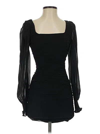 Pre-owned Lulus Cocktail Dress In Black