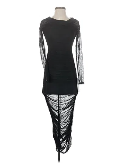 Pre-owned Lulus Cocktail Dress In Black