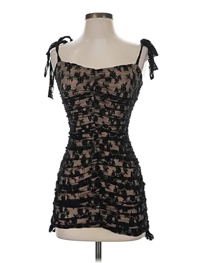 Pre-owned Lulus Cocktail Dress In Black