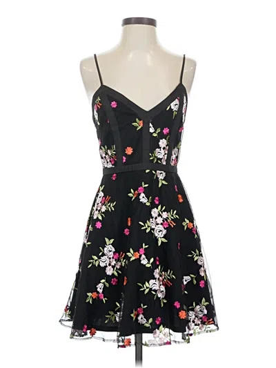 Pre-owned Lulus Cocktail Dress In Black