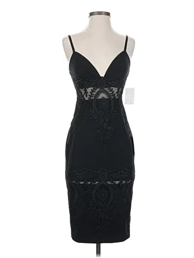 Pre-owned Lulus Cocktail Dress In Black