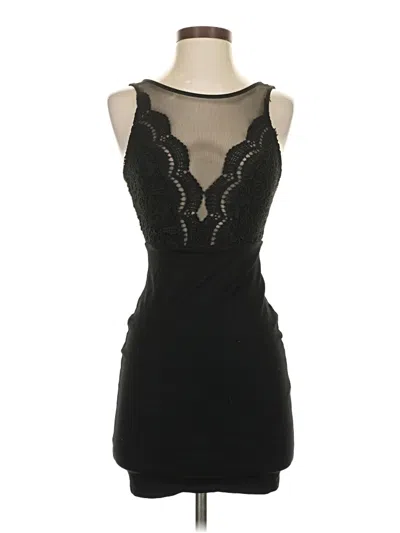 Pre-owned Lulus Cocktail Dress In Black