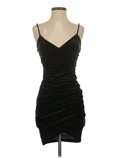 Pre-owned Lulus Cocktail Dress In Black