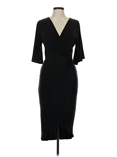 Pre-owned Lulus Cocktail Dress In Black